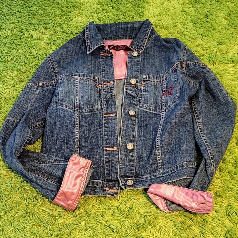 Y2K Denim Devil Jacket